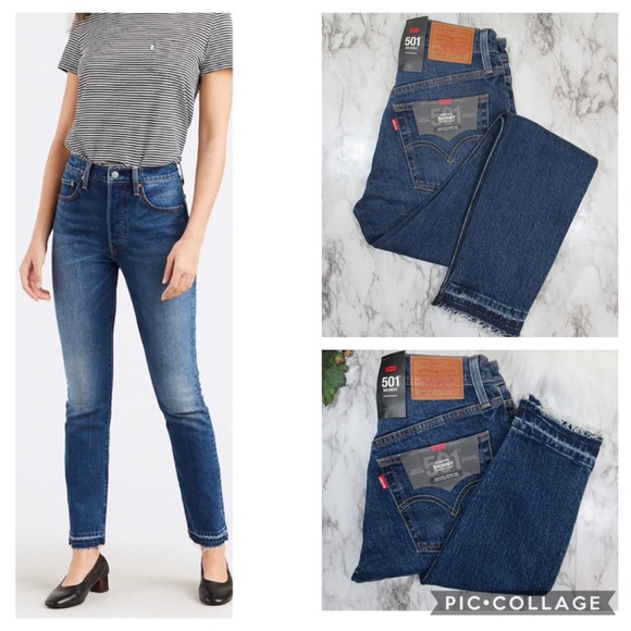 Levi's Denim - Levi’s Premium 501 High Rise Skinny Jeans NWT